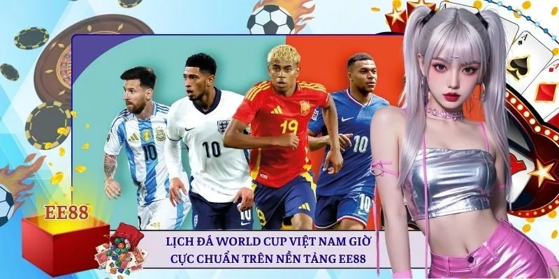 Lịch đá World Cup Việt Nam giờ